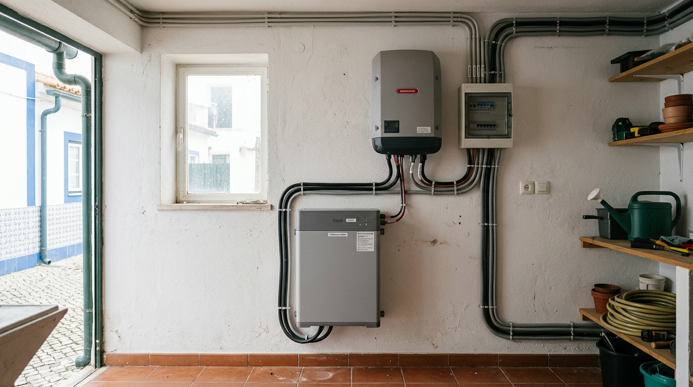 Bateria solar em Portugal: um guia para decidir se compensa na sua moradia